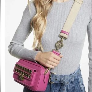 MICHAEL KORS Bradshaw Wildberry Crossbody Bag
